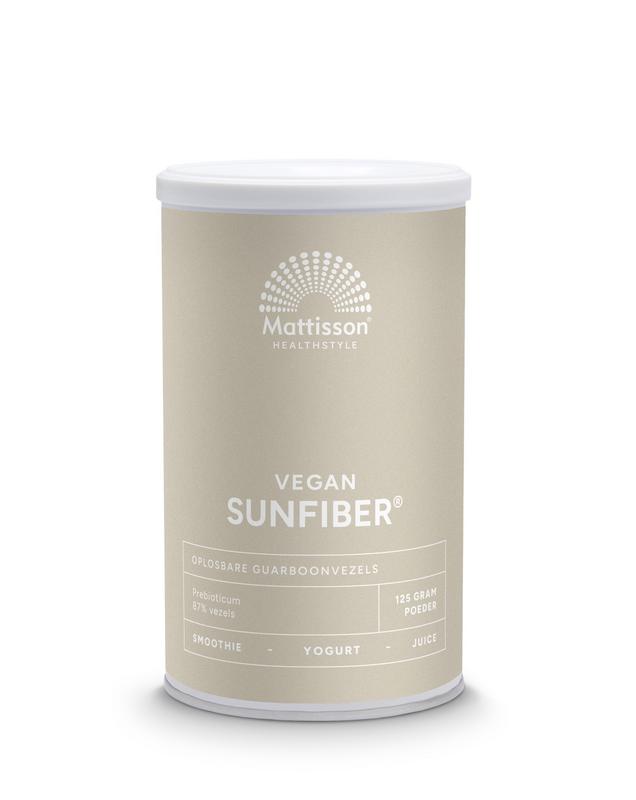 Mattisson Vegan Sunfiber Prebiotische Vezels 125g