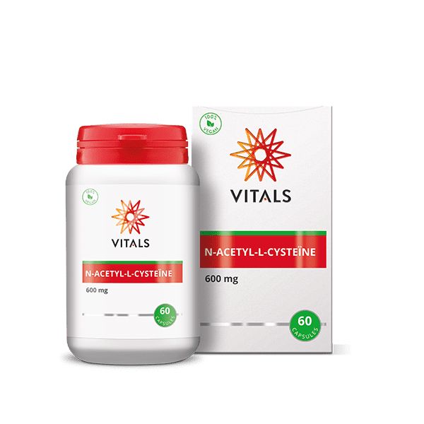 Vitals N-Acetyl-L-cysteine 600mg 60vc