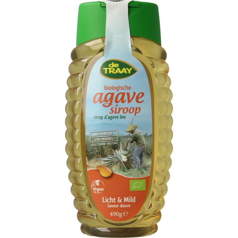 Traay Agavesiroop Licht En Mild Bio 490g
