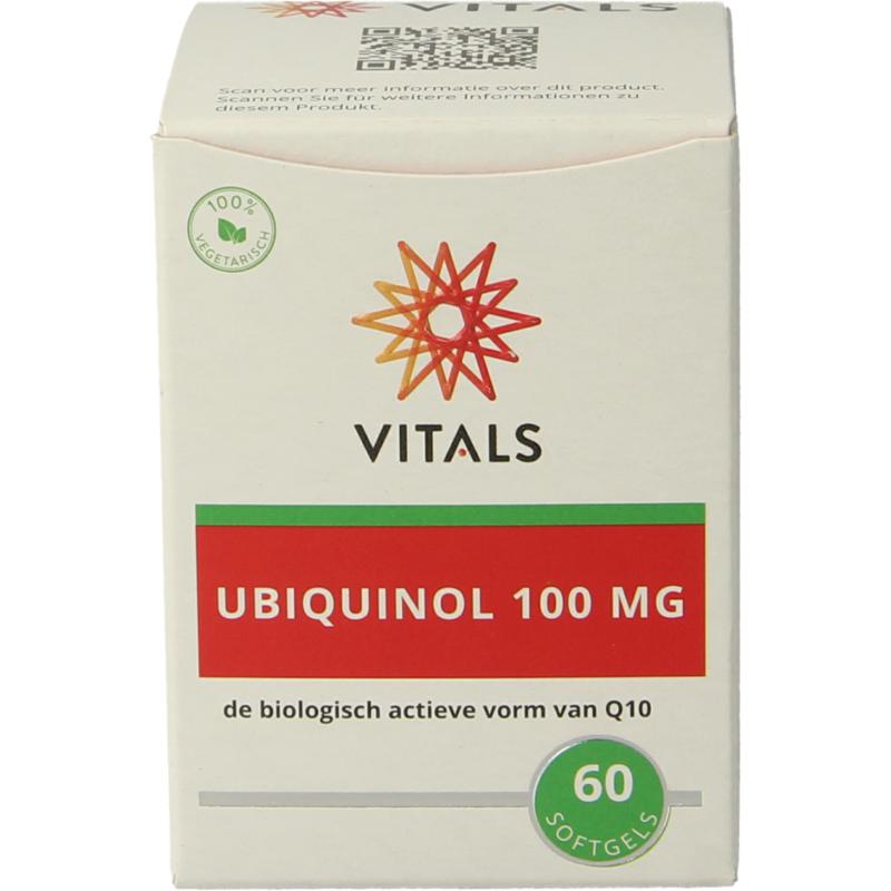 Vitals Ubiquinol 100mg 60sft