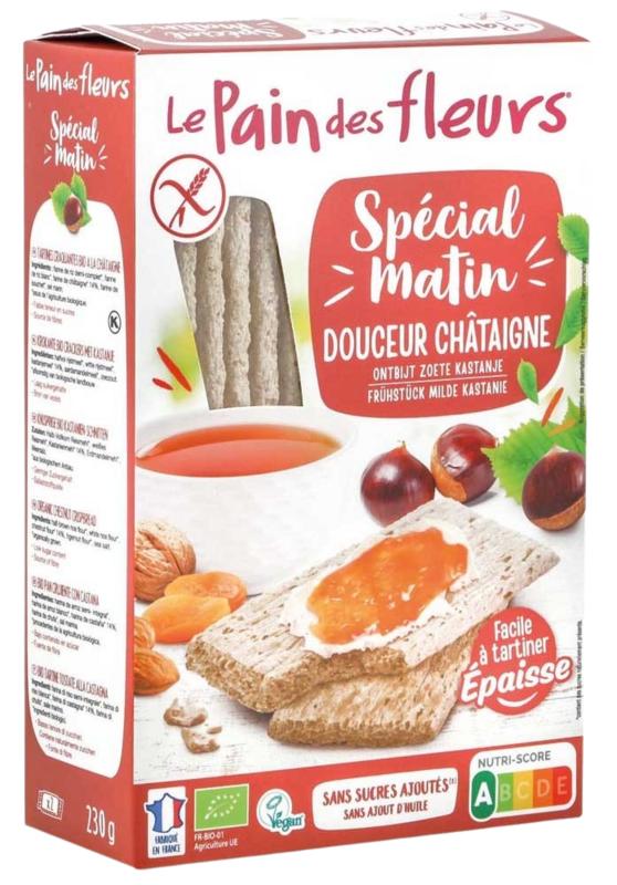 Pain Des Fleurs Crackers Kastanje Bio 230g