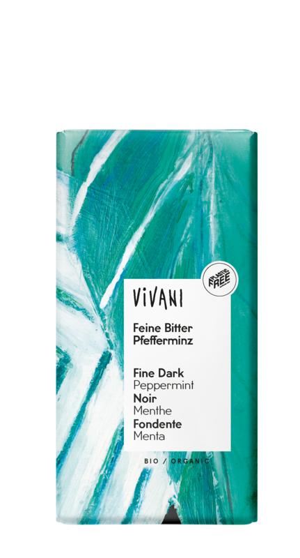 Vivani Chocolade Puur Pepermunt Bio 100g