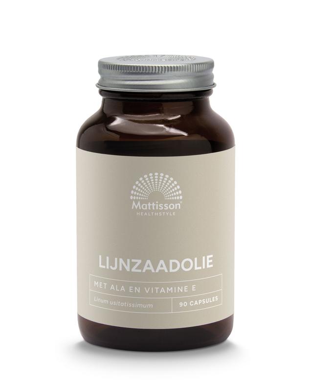 Mattisson Lijnzaadolie 1000mg 90ca