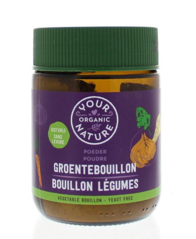 Your Organic Nature Groentebouillonpoeder Gistvrij Bio 150g