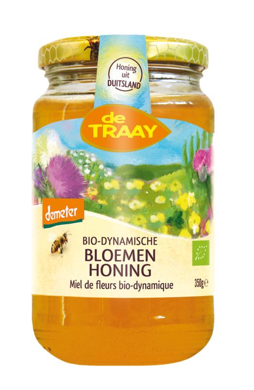 Traay Bloemenhoning Biodynamisch 350g