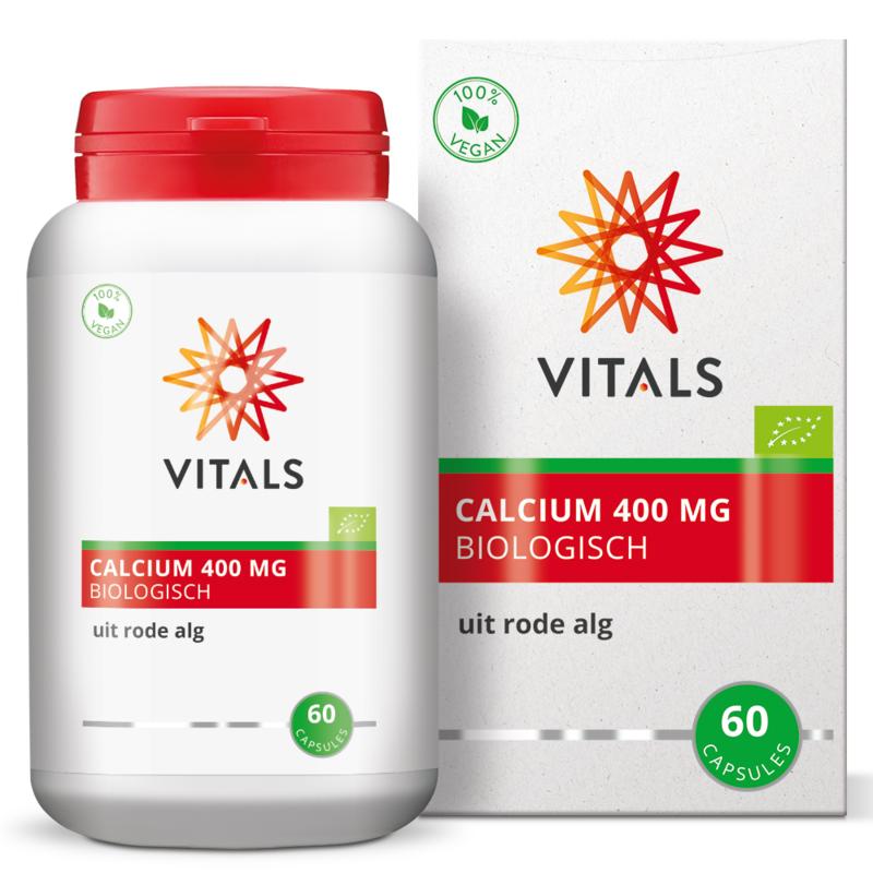 Vitals Calcium 400mg Bio 60ca