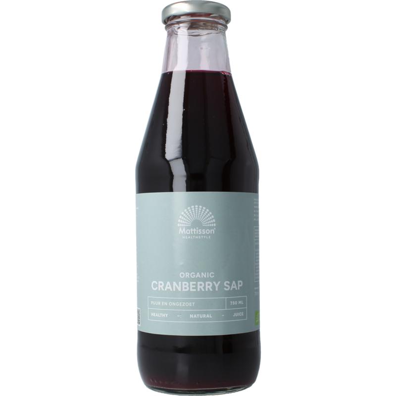 Mattisson Cranberrysap Bio 750ml