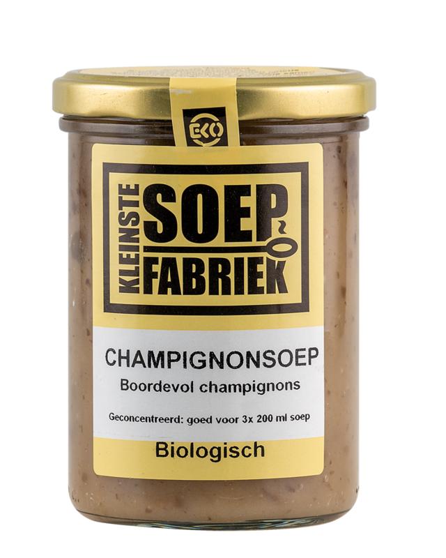 Kleinstesoepfabriek Champignonsoep Bio 400ml