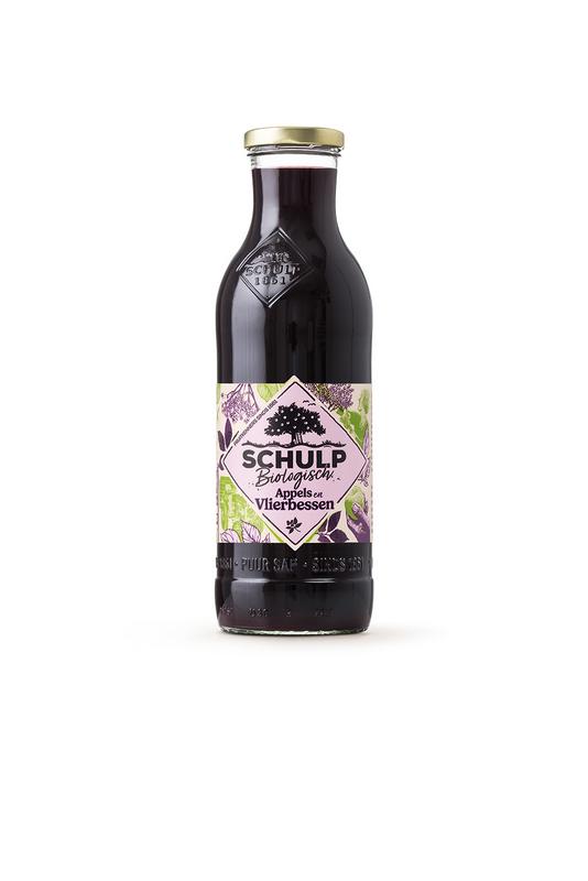 Schulp Appel & Vlierbessensap Bio 750ml
