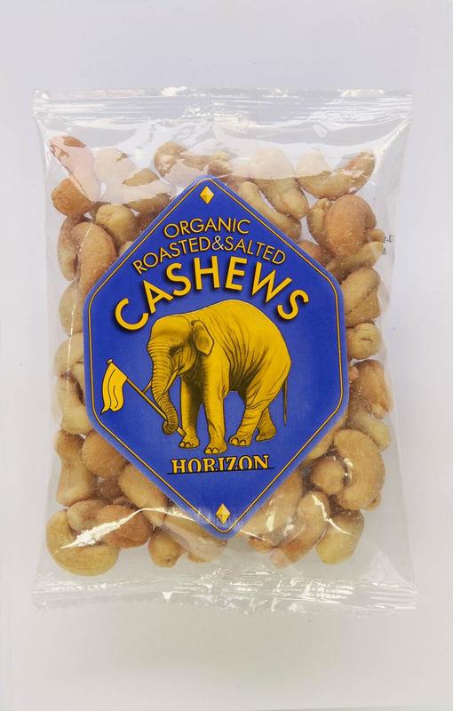 Horizon Cashewnoten Geroosterd En Gezouten Bio 100g