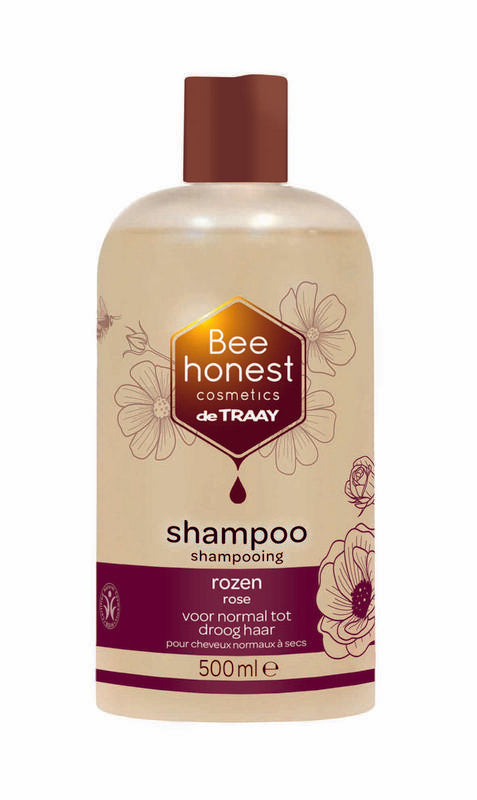 Traay Bee Honest Shampoo Rozen 500ml