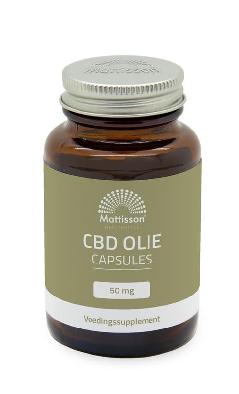 Mattisson CBD olie 50mg 30vc