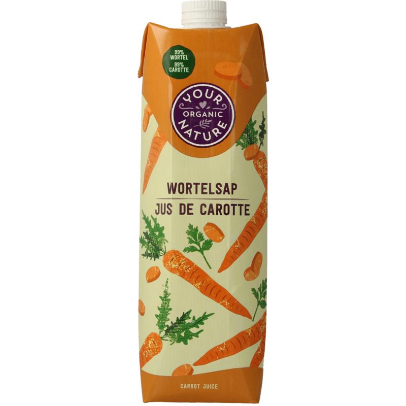 Your Organic Nature Wortelsap Bio 1000ml