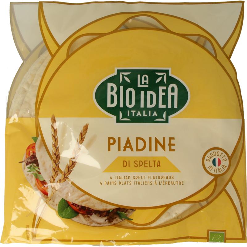 La Bio Idea Spelt Piadine Wrap Bio 4st