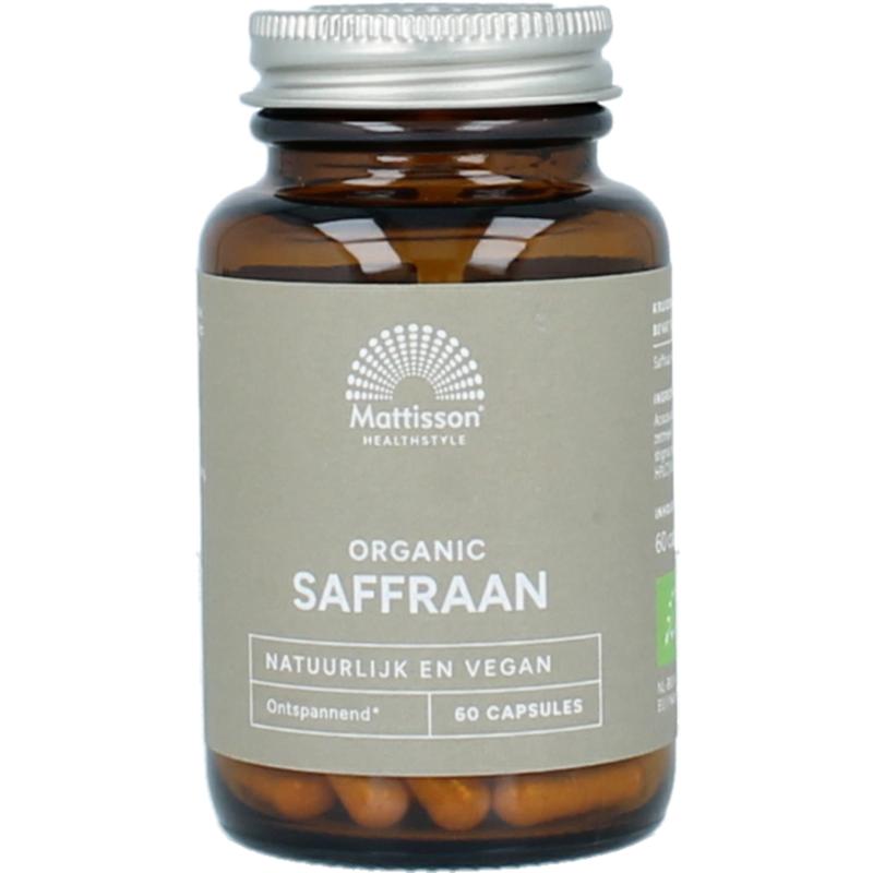 Mattisson Saffraan 30mg Bio 60vc