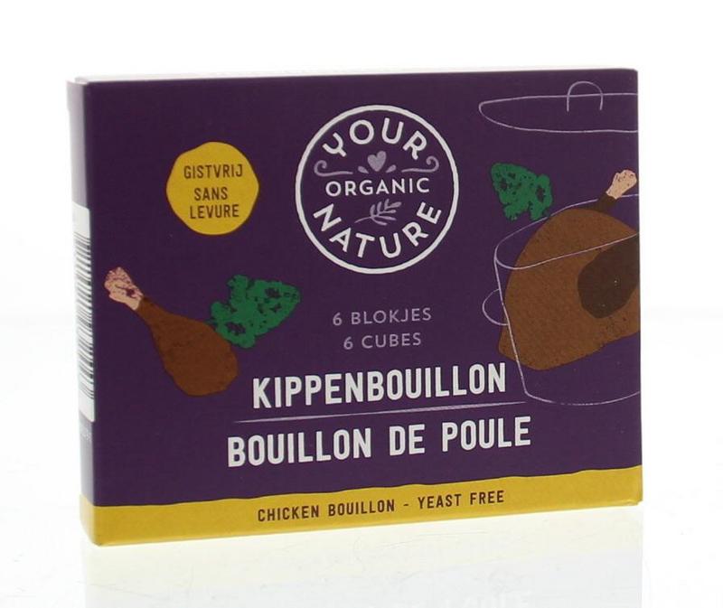 Your Organic Nature Kippenbouillonblokjes Gistvrij  Bio