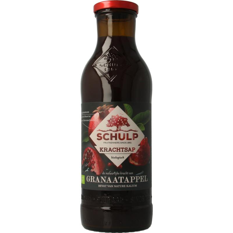 Schulp Krachtsap Granaatappel Bio 750ml