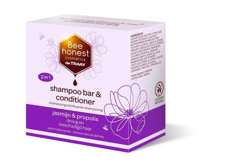 Traay Bee Honest Shampoobar Jasmijn & Propolis 80g