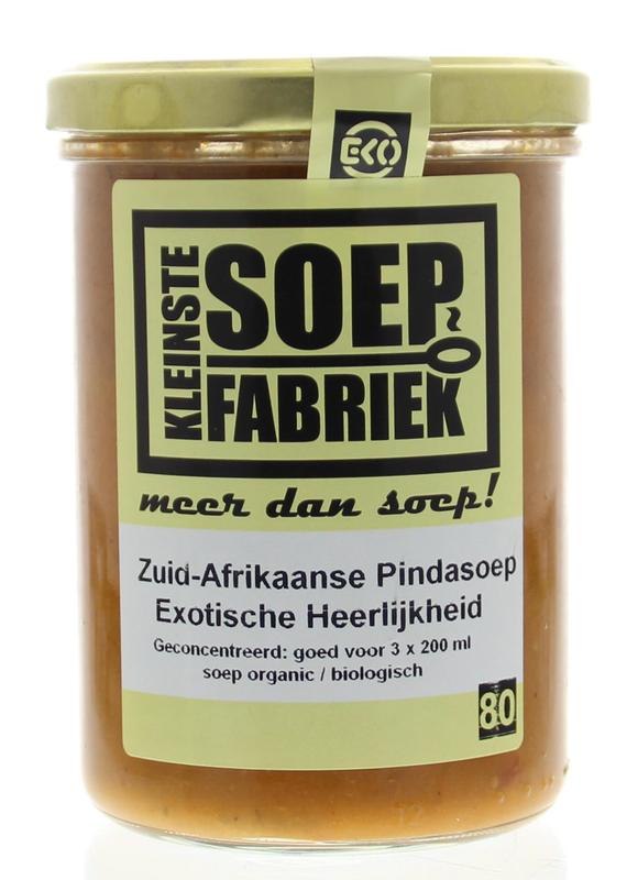 Kleinstesoepfabriek Zuid-Afrikaanse Pindasoep Bio 400ml