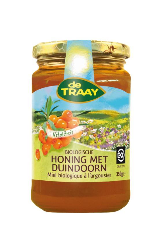Traay Honing Met Duindoorn Bio 350g