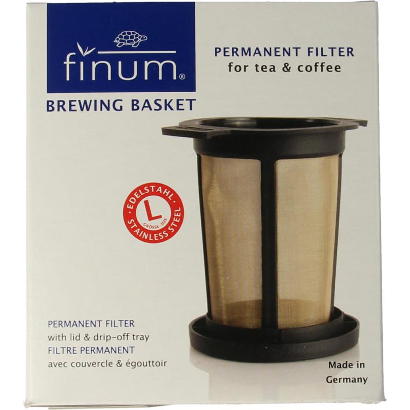 Finum Theefilter Permanent Maat L 1st