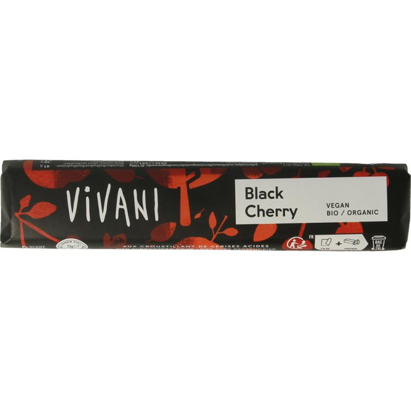 Vivani Chocolate To Go Black Cherry Vegan Bio 35g