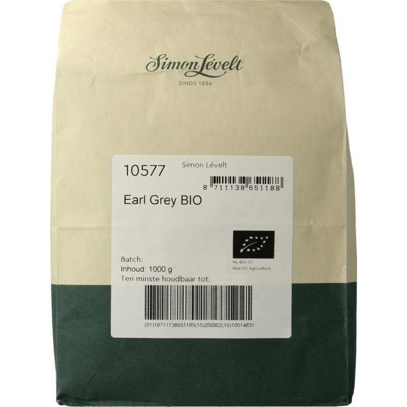 Simon Levelt Losse Thee Earl Grey Thee Bio 1000g