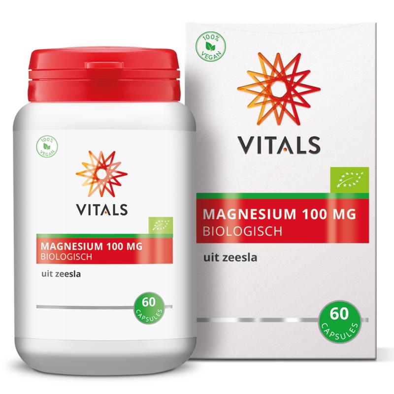 Vitals Magnesium 100mg Bio 60ca