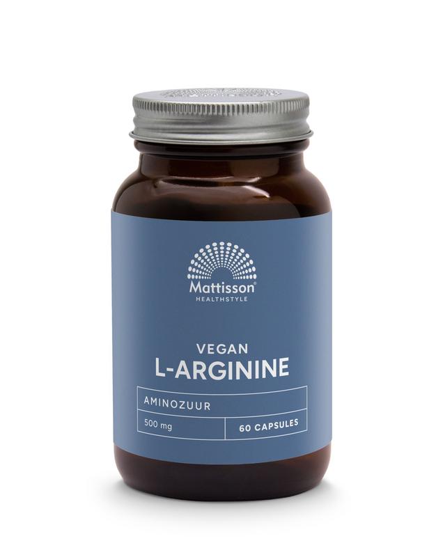 Mattisson L-Arginine 500mg 60vc