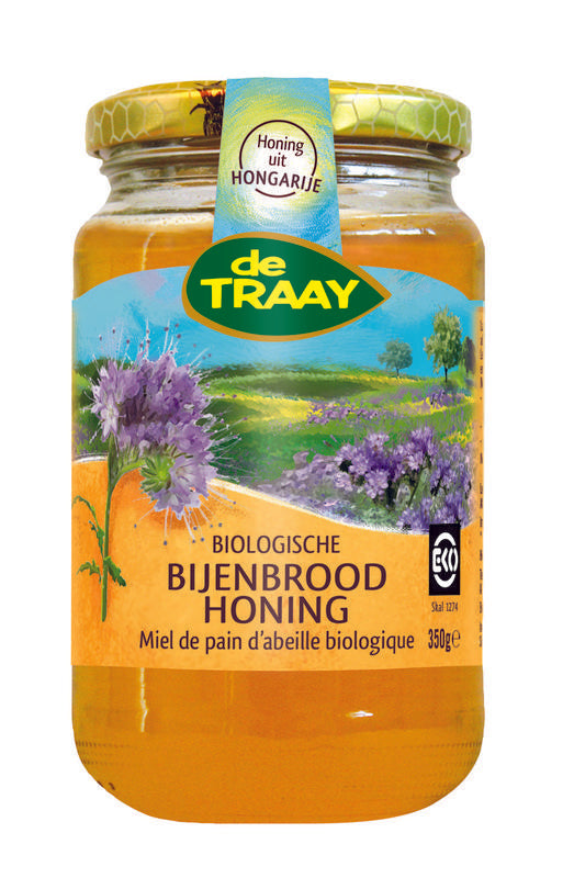 Traay Bijenbroodhoning Bio 350g