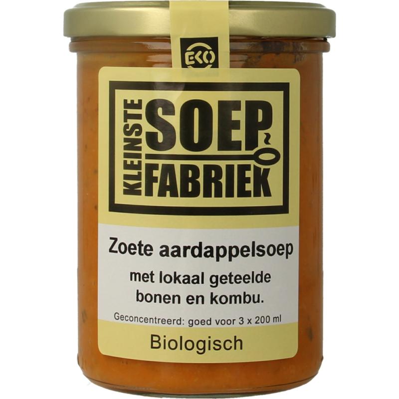 Kleinstesoepfabriek Zoete Aardappelsoep Bio 400ml