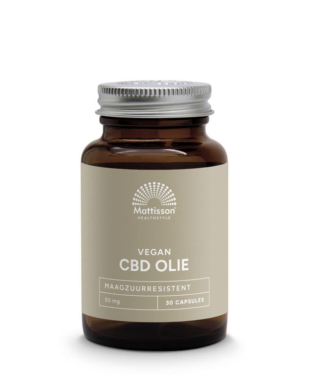 Mattisson CBD olie 50mg 30vc
