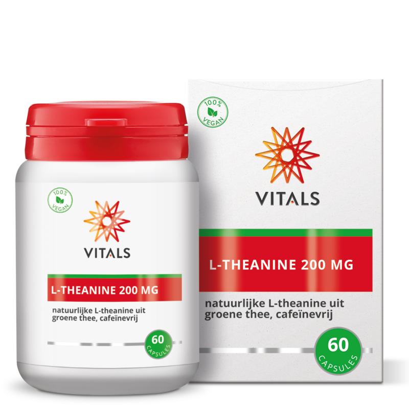 Vitals L-Theanine 200mg 60vc