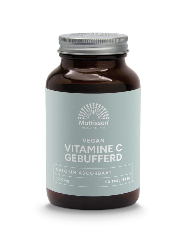 Mattisson Vitamine C Gebufferd 1000mg Calcium Ascorbaat 90tb