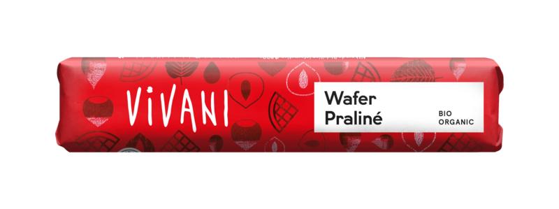 Vivani Chocolate To Go Wafel Praline Bio 40g