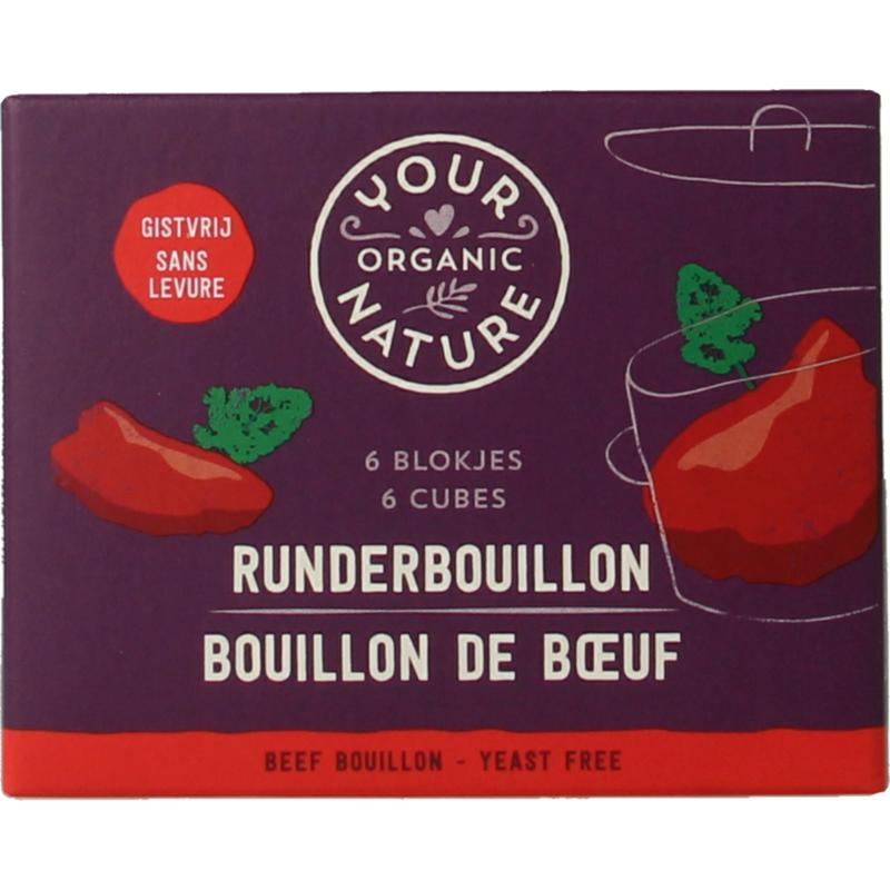 Your Organic Nature Runderbouillonblokjes Gistvrij Bio