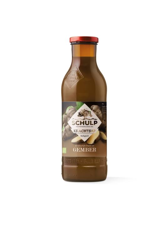 Schulp Krachtsap Gembersap Bio 750ml