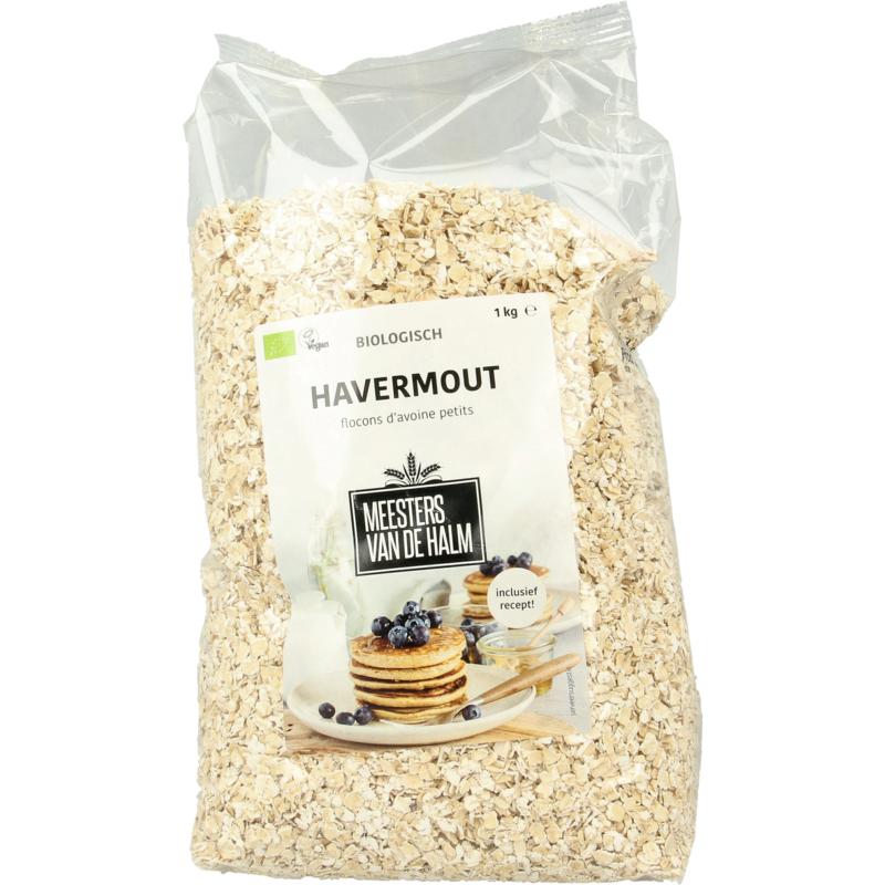 De Halm Havermout Bio 1000g