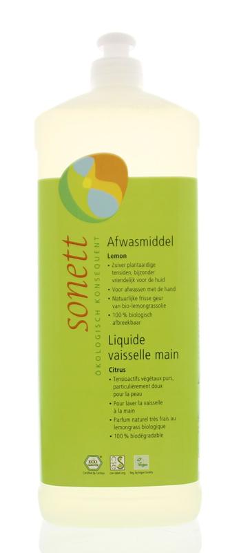 Sonett Afwasmiddel Lemon 1000ml