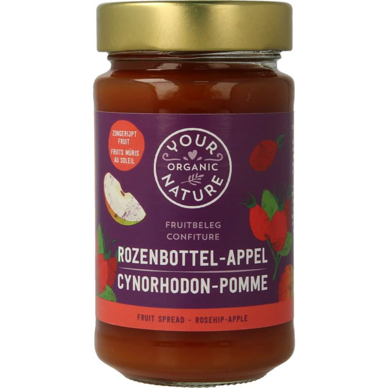 Your Organic Nature Fruitbeleg Rozenbottel- Appel Bio 250g