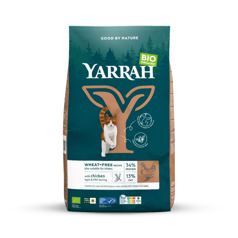Yarrah Kattenvoer Graanvrij Bio 10kg