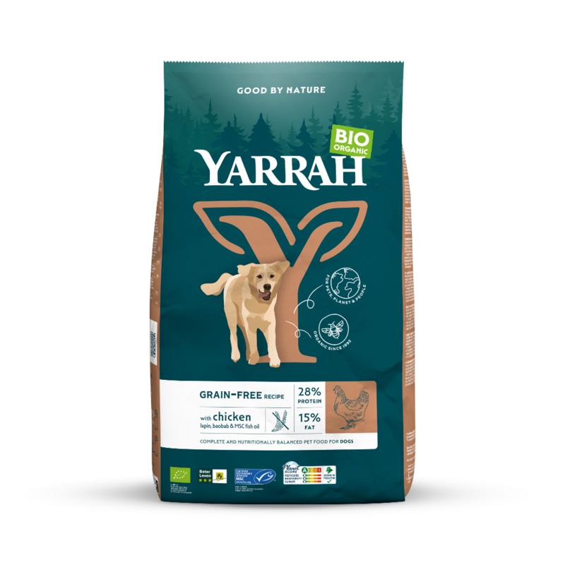 Yarrah Hondenvoer Graanvrij Bio 10kg