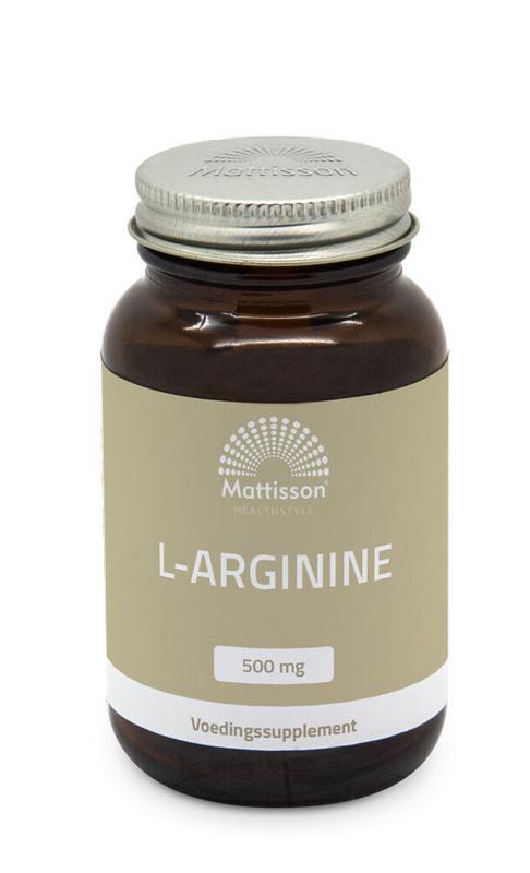 Mattisson L-Arginine 500mg 60vc