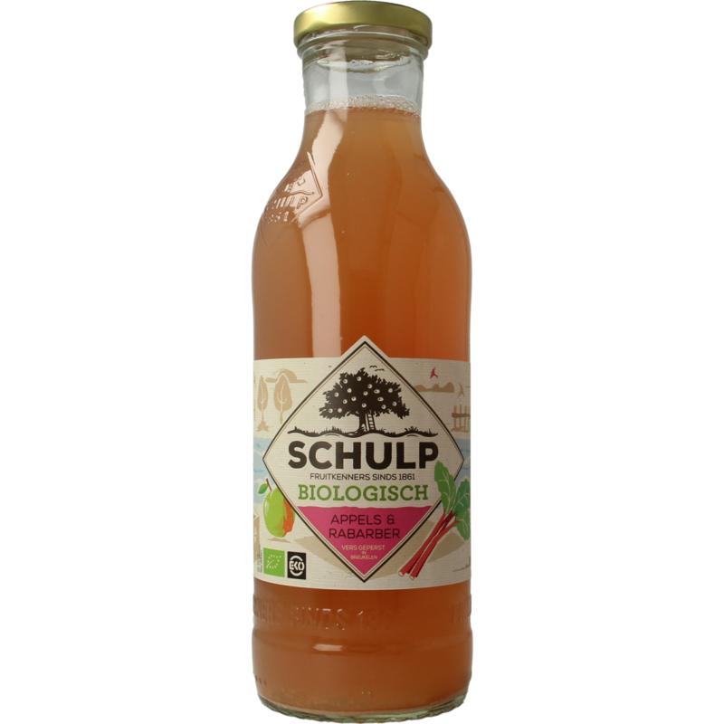 Schulp Appel & Rabarbersap Bio 750ml