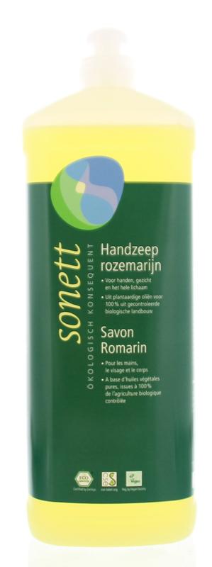 Sonett Handzeep Rozemarijn 1000ml
