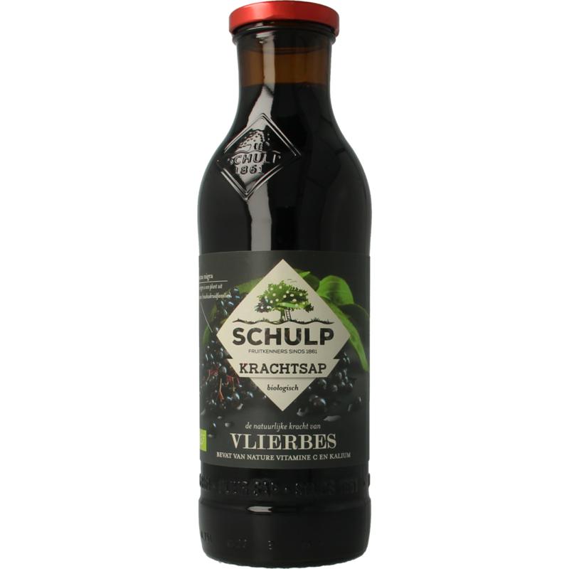 Schulp Krachtsap Vlierbessensap Bio 750ml