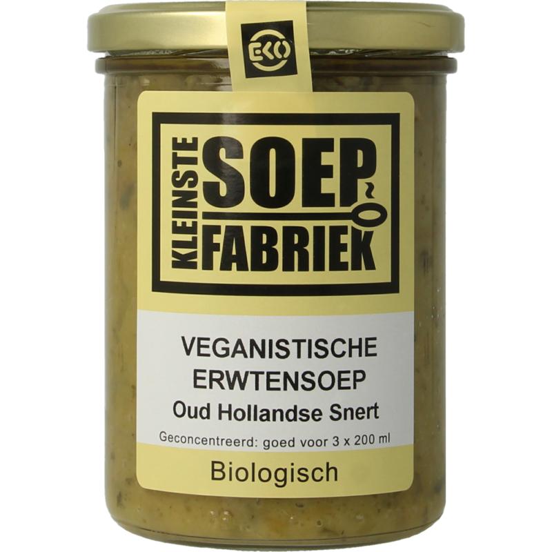 Kleinstesoepfabriek Erwtensoep/Snert Veganistisch Bio 400ml