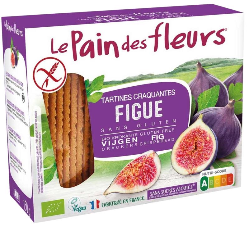Pain Des Fleurs Crackers Vijg Bio 150g