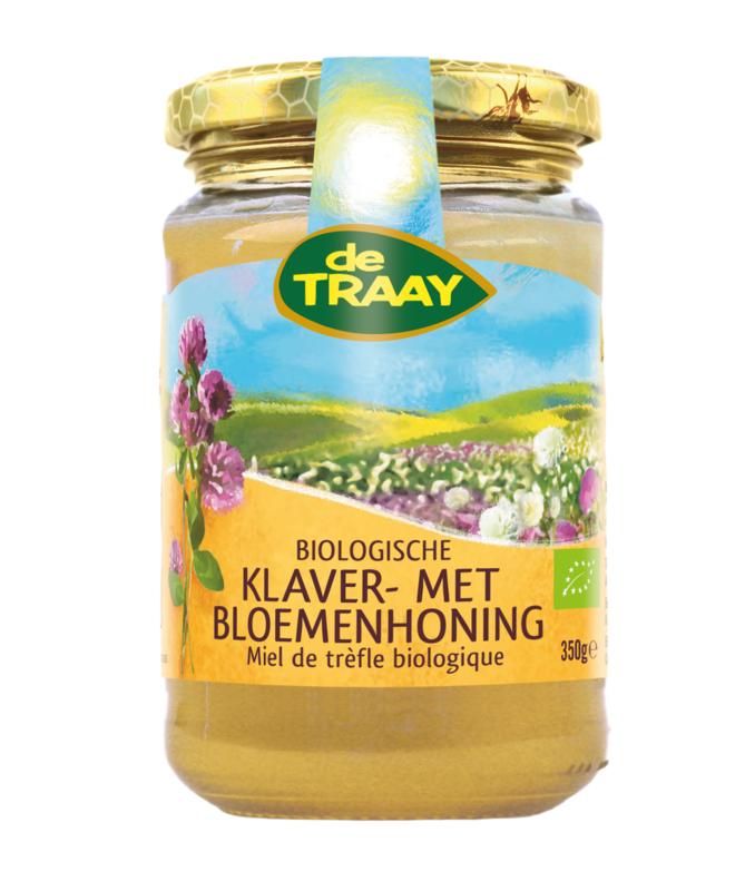 Traay Klaver- Met Bloemenhoning Bio 350g