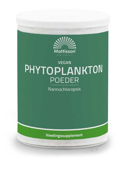Mattisson Vegan Phytoplankton Nannochloropsis Poeder 100g
